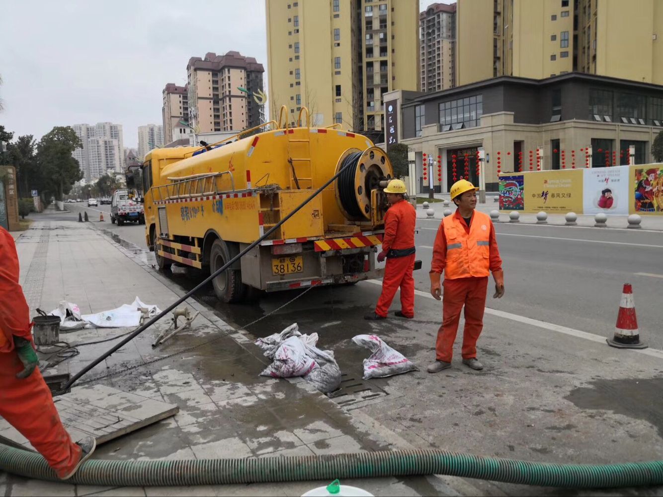 昭苏排污管道清淤-管道清洗